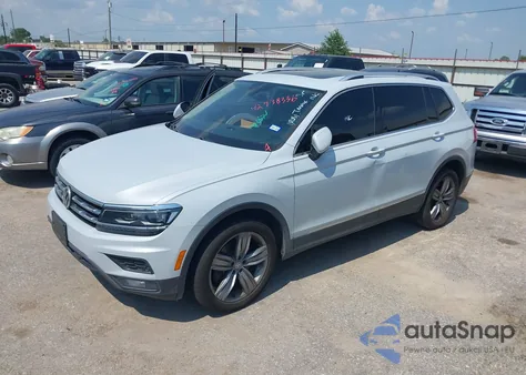 2018 Volkswagen Tiguan 2.0T Sel Premium from USA, damaged, VIN 3VV5B7AX4JM102051